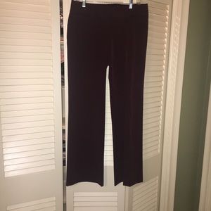 LOFT Marisa fit cranberry trousers